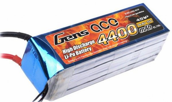 4400mAh 14.8V 35C Gens Ace