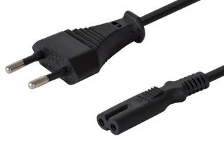 Kabel zasilający 240V Euro RTV (2-pin ósemka)