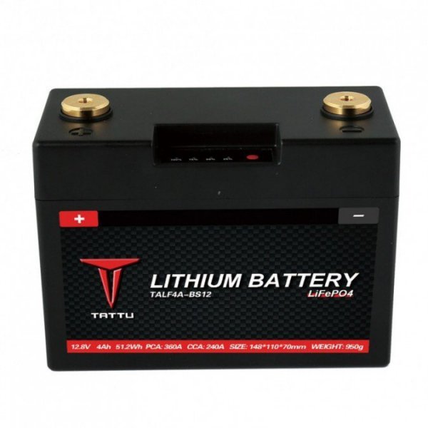 Tattu 12.8V 4Ah Motorsport Starting Battery