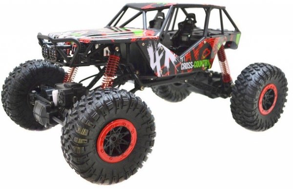 HB: Rock Crawler 4WD 1:10 - Czerwony 