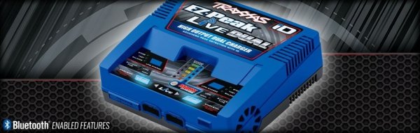 TRAXXAS - ładowarka sieciowa EZ-PEAK LiVE DUAL 220V / NiMh / LiPo / 16A / 2-4S 200W