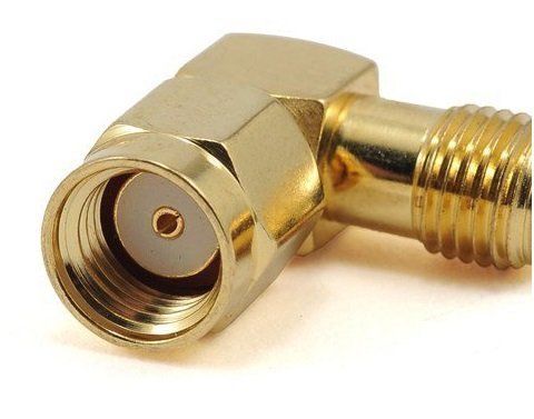 Przejście kątowe - RP-SMA jack do RP-SMA plug - adapter 1 szt