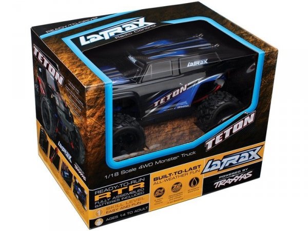 TRAXXAS POWERED 1/18 LaTrax Teton 4WD 2,4 GHZ