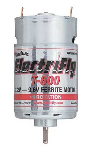 Silnik szczotkowy T-600 7,2-9,6V Ferrite Motor (CCW) - ElectriFly