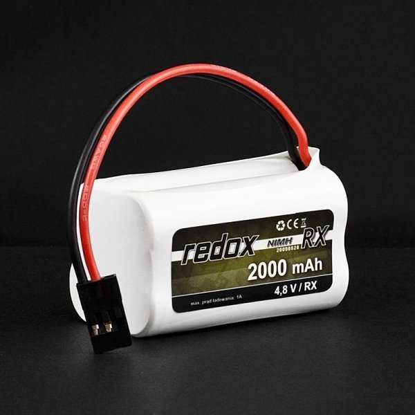 Pakiet NiMH Redox RX-Pack 4,8V 2000 mAh [kostka]