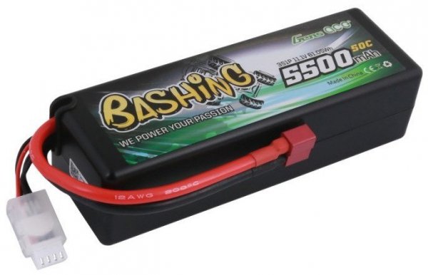 Akumulator LiPo Gens Ace Bashing 5500mAh 11,1V 50C Hard Case