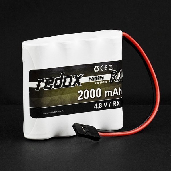 Pakiet NiMH Redox RX-Pack 4,8V 2000 mAh [płaski]