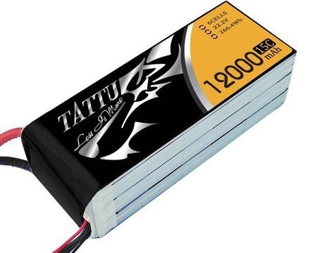 Akumulator Tattu 12000mAh 22,2V 15C 6S1P