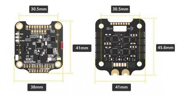 Kontroler lotu SpeedyBee F7 V2 wifi bluetooth obsługa DJI Air Unit