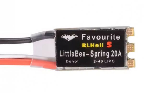 ESC Little Bee 20A-S BLHeli_S 2-4S OPTO - DShot