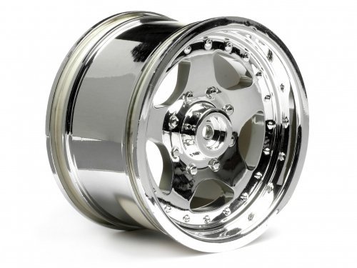 CLASSIC KING WHEEL CHROME (56x51mm/2pcs)