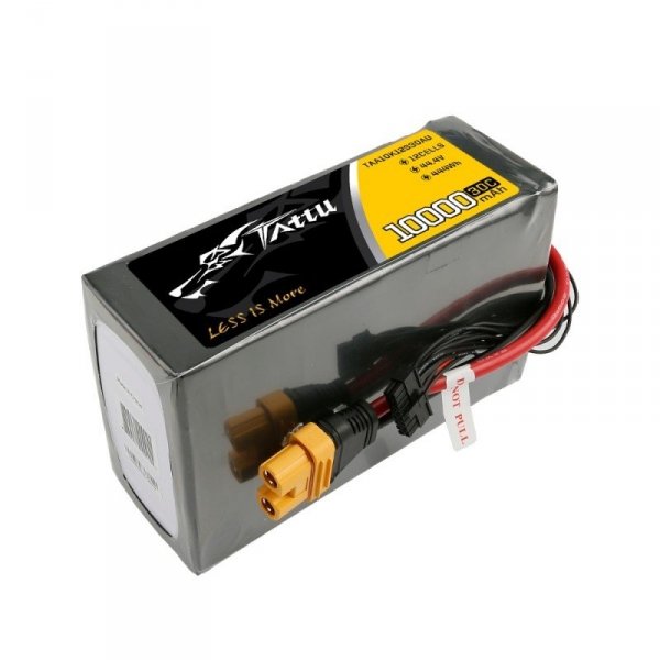 Akumulator Tattu 10000mAh 44.4V 30C 12S1P Lipo Battery Pack with AS150U Plug