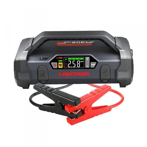  Akumulator rozruchowy z pompką 2500A Lithium Jump Starter with 150PSI Air inflator