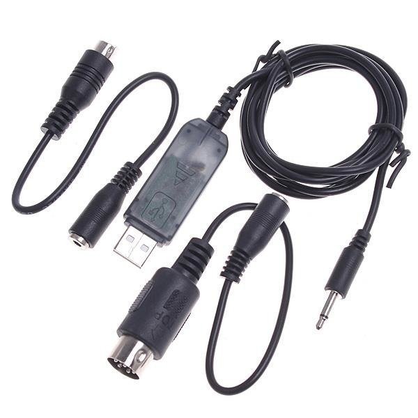 Uniwersalny kabel USB symulatora dla Futaba JR Esky - FlySky SM100 FMS