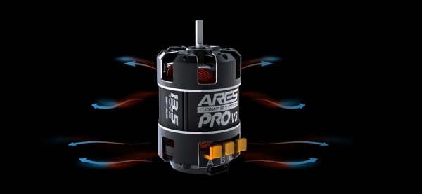 Silnik bezszczotkowy SkyRC Ares Pro V3 13.5T 3150 kV SPEC