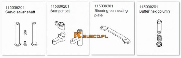 Steering set - Ansmann Virus