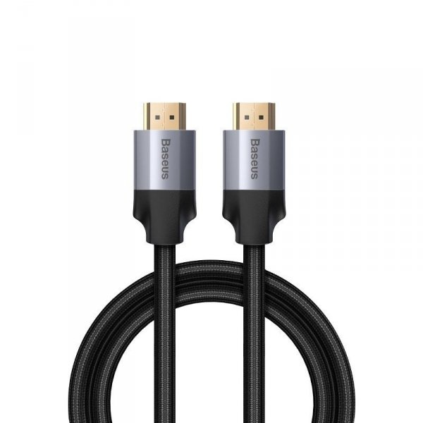 Kabel HDMI 2.0 Baseus Enjoyment Series, 4K, 3D, 1m (szary)