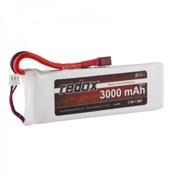 Redox 3000 mAh 7,4V 30C - pakiet LiPo