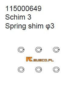 Shim set - Ansmann Virus