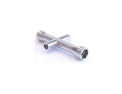 Mini klucz nasadowy 4/5/5,5/7mm (na śrubę M2, M2,5, M3, M4) Cross wrench small