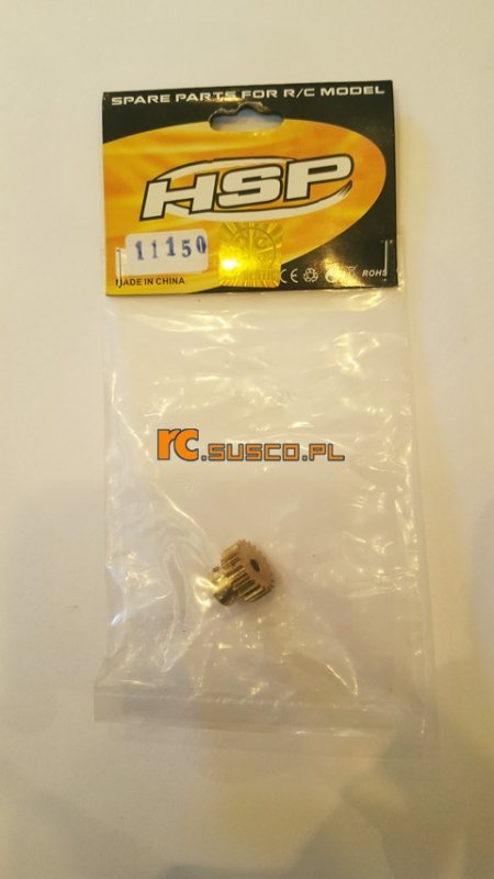 HSP 11150 - Zębatka atakująca 20T zębów moduł 0,6