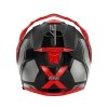 GIVI KASK X.27 TOURER SZCZĘKOWY CZARNY Z CZERWONYM