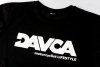 DAVCA T-shirt white logo