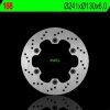 NG168 TARCZA HAMULCOWA KAWASAKI GPX 600R '88-'96 (241X130X6) (4X10,5MM)