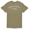 BROGER T-SHIRT MOTO CHILL CLUB OLIVE