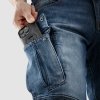 REBELHORN SPODNIE JEANS VANDAL MONOLAYER WASHED BL