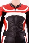 TSCHUL KOMBINEZON MOTOCYK SKÓRZANY DAMSKI 726 RED