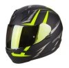 SCORPION KASK EXO-390 HAWK MAT BK-NEON-YELLOW