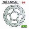 NG348 TARCZA HAMULCOWA SUZUKI VL 1500 LC (299x100x6)
