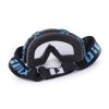 Gogle iMX Racing Mud Graphic Blue/Black Szyb Clear
