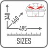 GIVI KUFER CENTRALNY B360 TECH MONOLOCK (36LT)