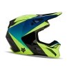 FOX KASK OFF-ROAD V1 STREAK BLACK/YELLOW