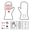 GLOVII GZ1 ogrzewane rękawiczki z jednym palcem