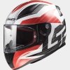 KASK LS2 FF353 RAPID GRID WHITE RED