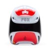 FOX KASK OFF-ROAD V1 FLOW WHITE/RED
