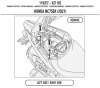 KAPPA STELAŻ KUFRA CENTR HONDA NC 750 X (21) BEZ P
