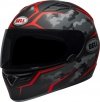 BELL KASK  QUALIFIER STEALTH CAMO MATTE BLACK/RED