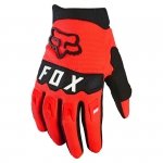 FOX RĘKAWICE OFF-ROAD JUNIOR DIRTPAW FLUORESCE RED