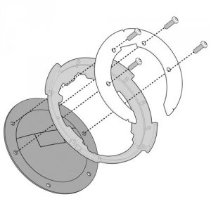 Kappa BF09K Pierścień mocujący tanklock Ducati