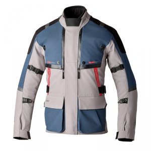 Kurtka Motocyklowa Tekstylna Rst Pro Series Vulcan Silver Blue