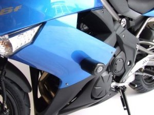 Crashpady Aero RG Racing Er6-F 09- 11 Black