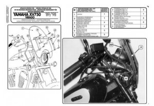 Kappa AS71A Moc.Szyby Yamaha Xv 535 Virago (89-00)