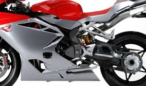 Zestaw osłon przeciwbłotnych RG Racing Eazi-Grip Scuff Guard Kit Mv Agusta F4 1000R, F4Rr F4Rc 10- 1