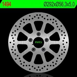 NG1494 TARCZA HAMULCOWA HARLEY DAVIDSON 750/883/1200/1340/1450/1584/1600 (292X56,3X5) (5X8,5MM)