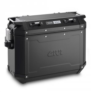 GIVI OBKN37BPACK2 KUFER BOCZNY TREKKER OUTBACK ALU BLACK 2SZT 37LT