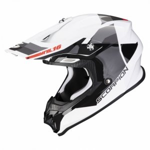 SCORPION KASK OFF-ROAD VX-16 AIR SPECTRUM WH-SILVE